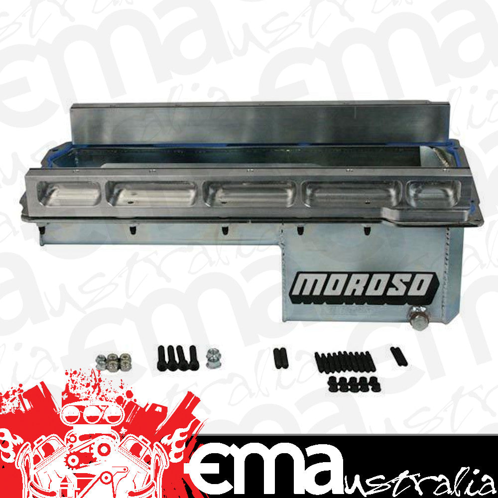 Moroso MO20144 Dart LS Next Block Street/Strip Oil Pan 6" Deep 7 Quart (6.62L)