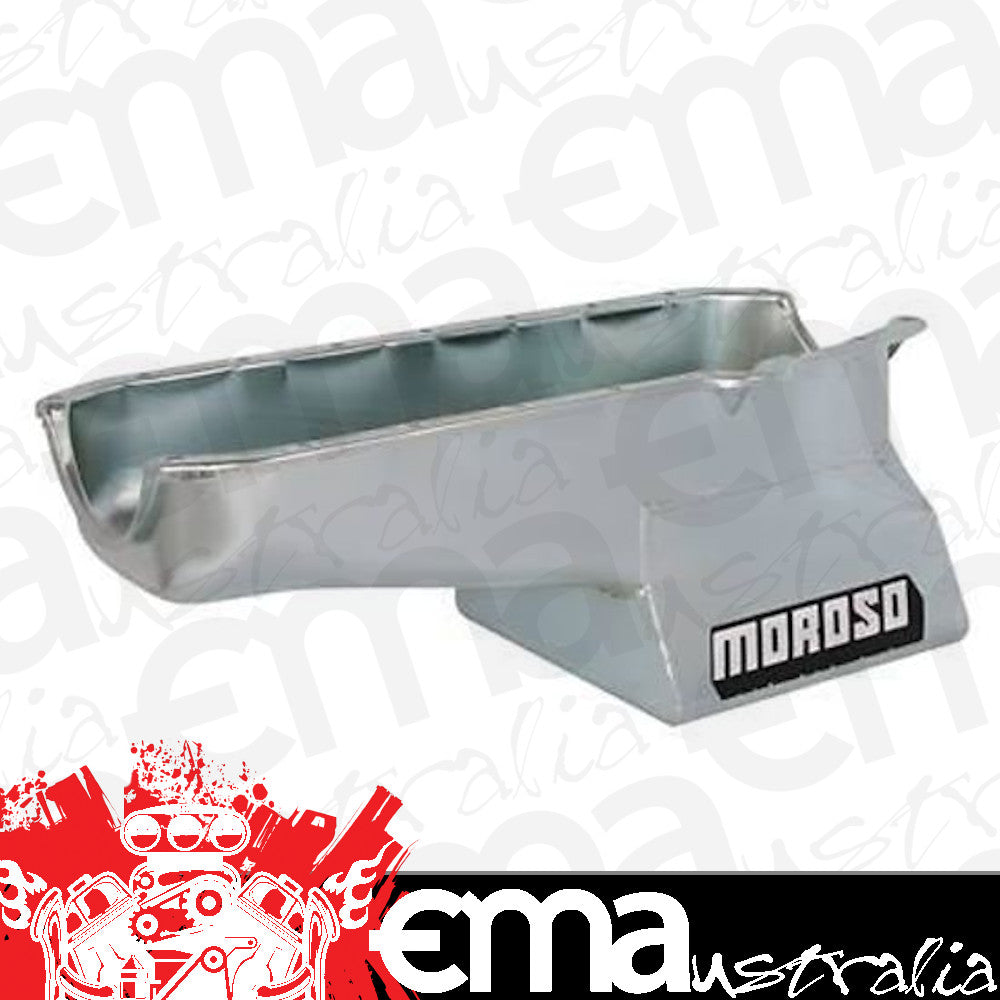 Moroso MO20190 Chev SB 262-400 1958-'79 Street/Strip Oil Pan 8-1/4" Deep 7 Quart (6.62L)
