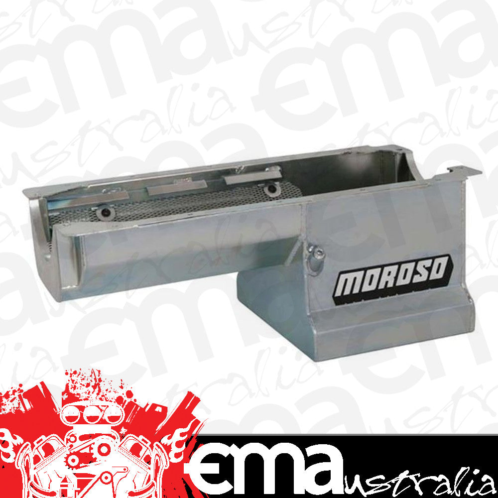 Moroso | MO20193 | Chev 350 Dart6 Rocket Block Street/Strip Oil Pan 7 Quart (6.62L)