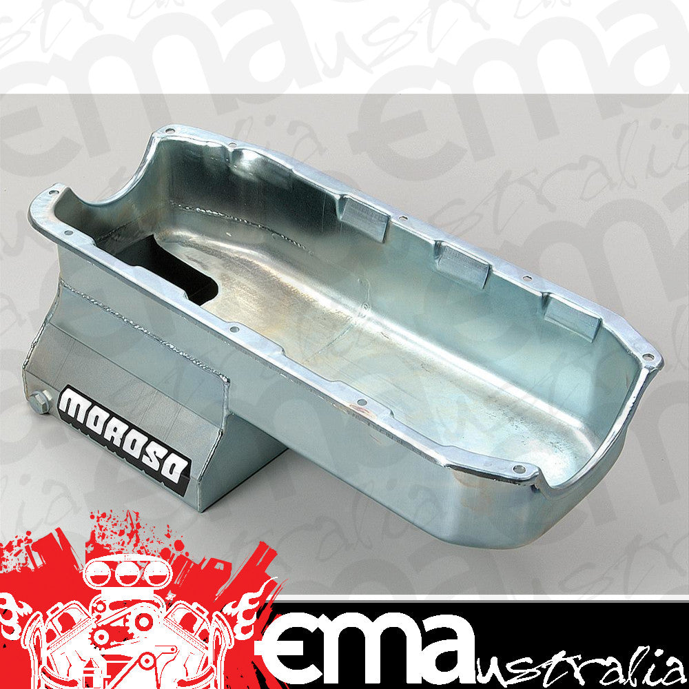 Moroso MO20195 Chev SB Pre 1980 Stroker Oil Pan 8.250" Deep 7 Quart (6.62L)
