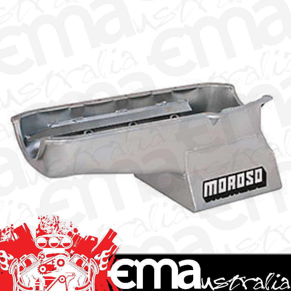 Moroso | MO20201 | Chev SB 1980-85 Street/Strip Oil Pan 7 Quart (6.62L)
