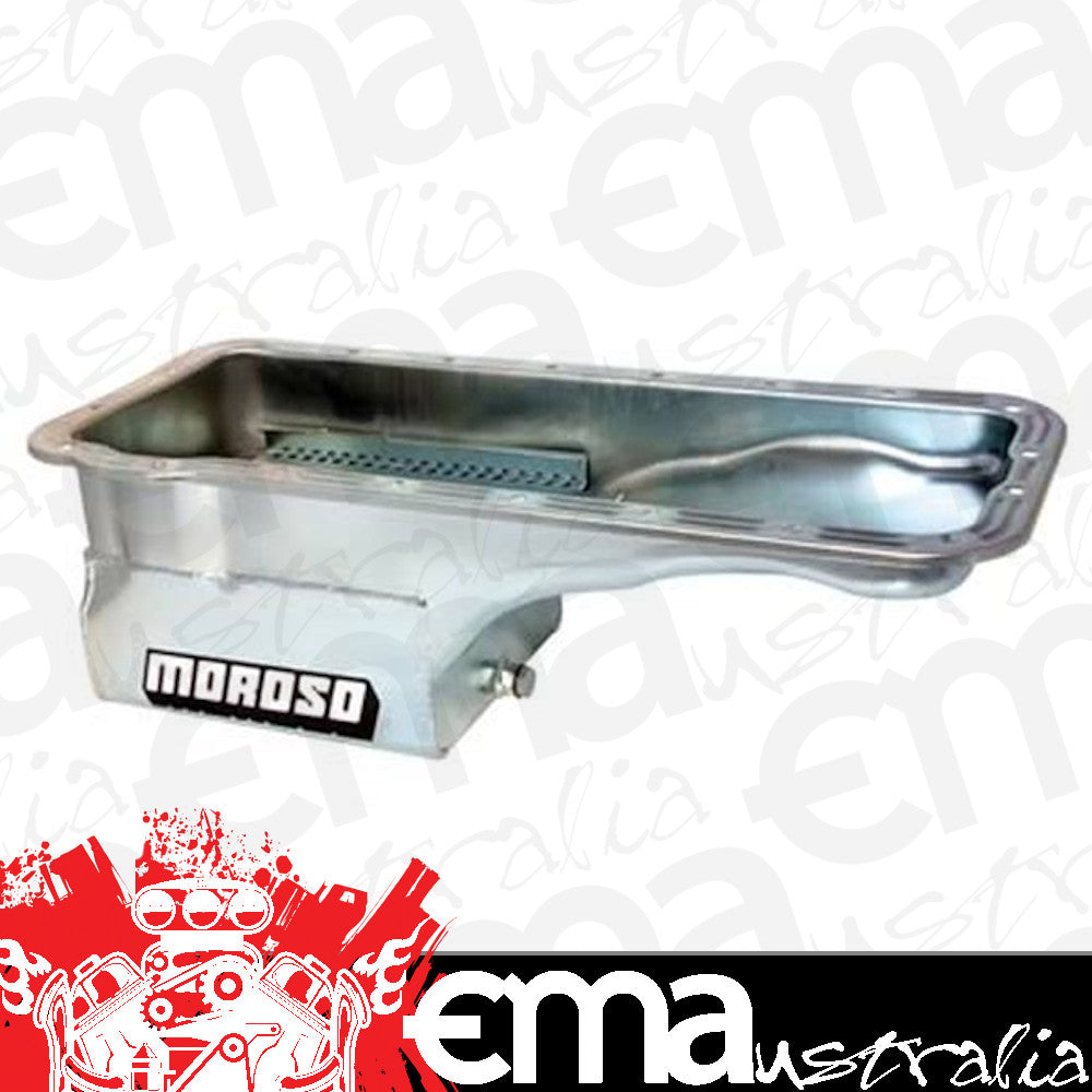 Moroso MO20609 Ford BB Fe 352-428 V8 Street/Strip Oil Pan 7 Quart (6.62L)