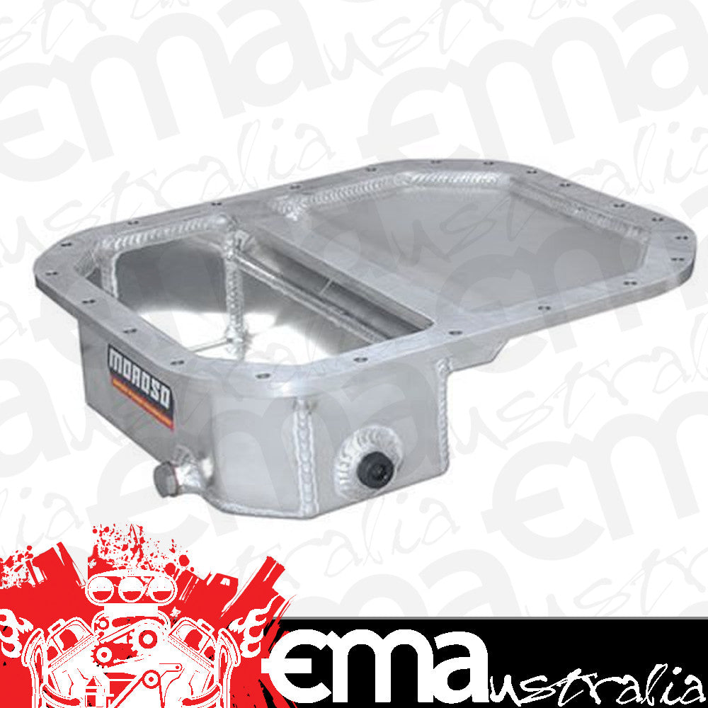 Moroso MO20942 for Mazda 13B Rotary RX-3 & RX-4 Street/Strip Oil Pan 4" Deep 6 Qt
