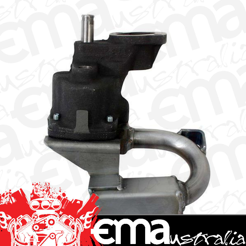 Moroso MO22146 Chev SB High Volume Oil Pump with Pick-Up for 8-1/4" Deep Pan