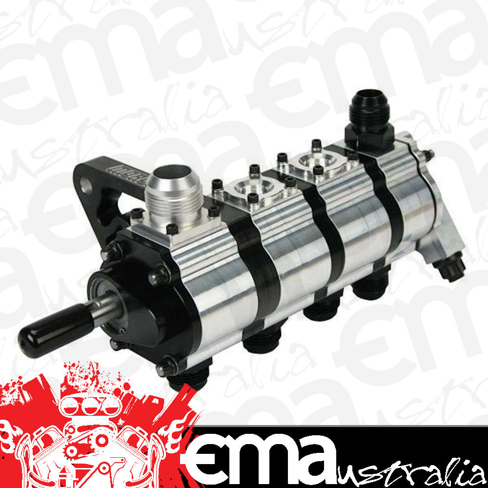 Moroso | MO22344 | Chev V8 Tri Lobe 4 Stage External Dry Sump Oil Pump