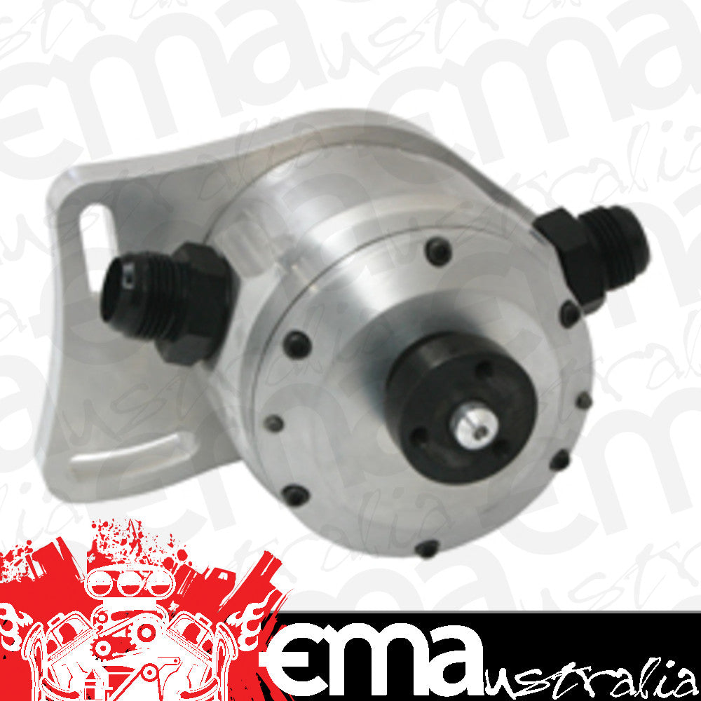 Moroso MO22644 Enhanced Design 4-Vane Racing Vacuum Pump (-12An Fitting, Natural Aluminium Finish)