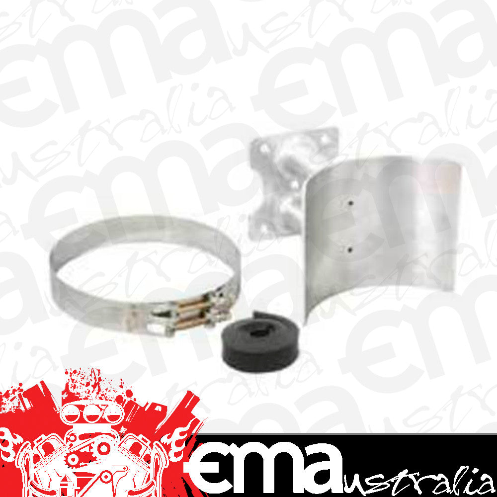 Moroso MO22677 Straight Extended Tank Mount Dry Sump Tank Mounting Kit (Mount Is 5.25" From Flange Mount To Saddle Base)