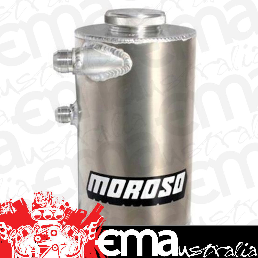 Moroso MO22681 Dry Sump Oil Tank; Single -16An Inlet; 13 In.; 5 Quart; Oil Tanks without Integral Breathers and Number 12 Breather Fitting Use w/Pn[85