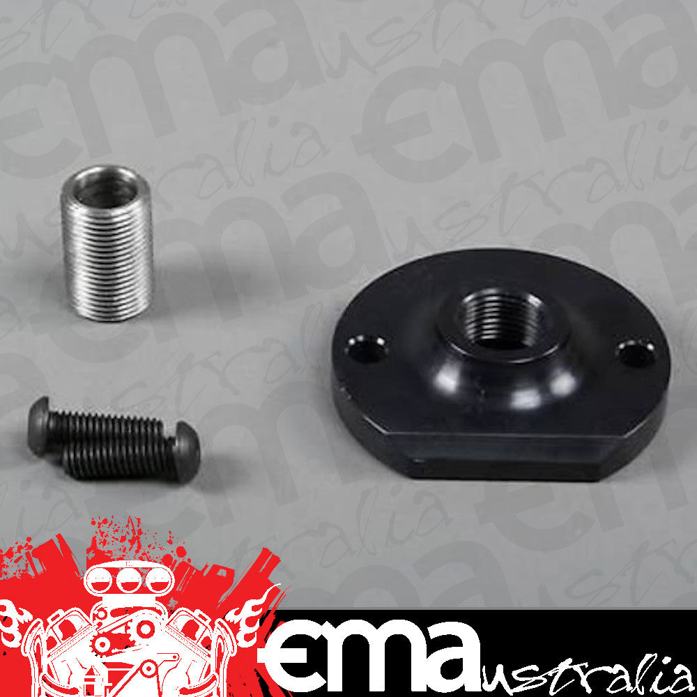 Chev small block Gen I 283-400 C.I.D., Chev big block Mark IV 396-454 C.I.D. & Gen V/VI 454 C.I.D.Oil Bypass Eliminator Material: Billet aluminum Oil Mount SB/BB Black Mor23775