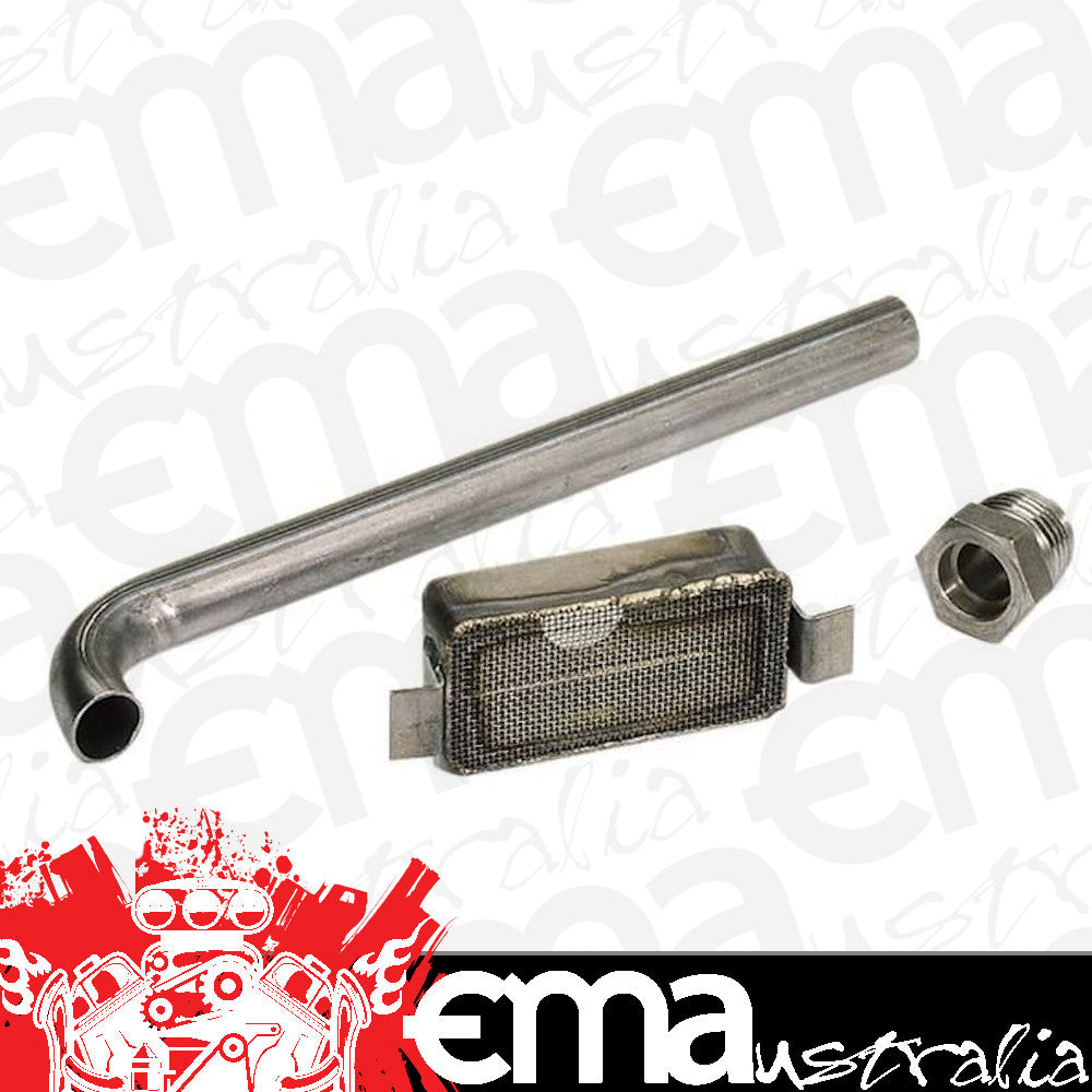 Moroso MO24840 External Weld On Oil Pump Pickup Kit for Steel Oil Pans