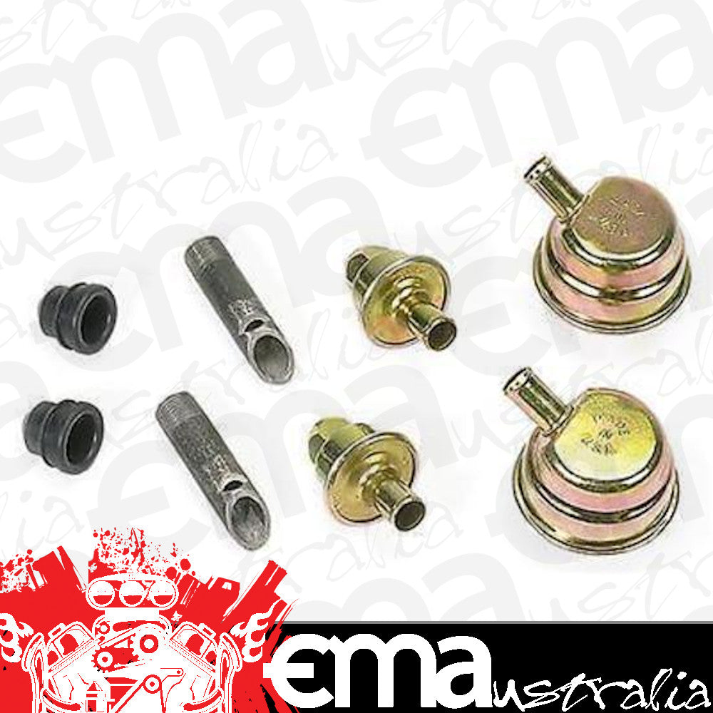 Moroso | MO25900 | Universal Crankcase Evacuation System Kit Gold Iridited Steel