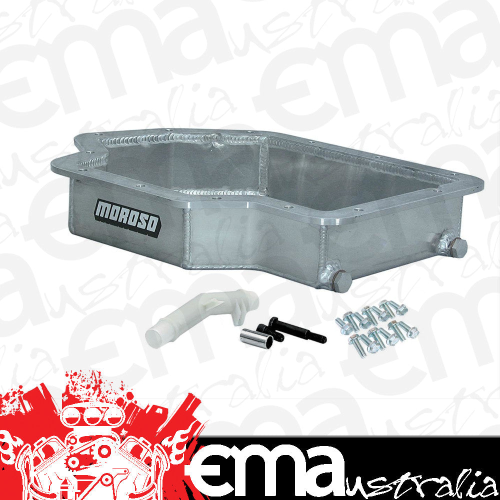 Moroso MO42020 GM Turbo 400 Transmission Pan 3" Depth Fabricated Alloy