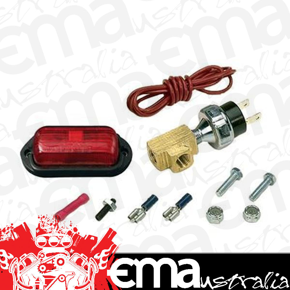 Moroso MO49500 Low Oil Pressure Warning Light Kit