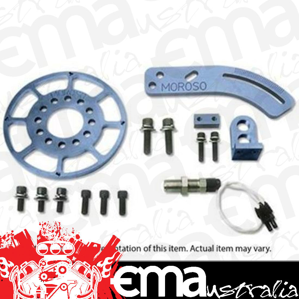 Moroso MO60001 Crank Trigger Chevrolet Big Block Billet Aluminium Blue Anodized Kit