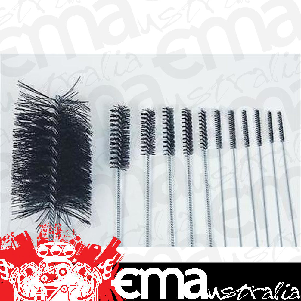 Moroso | MO61820 | Engine Cleaning Brush Set Nylon Bristles Twisted Steel Handles