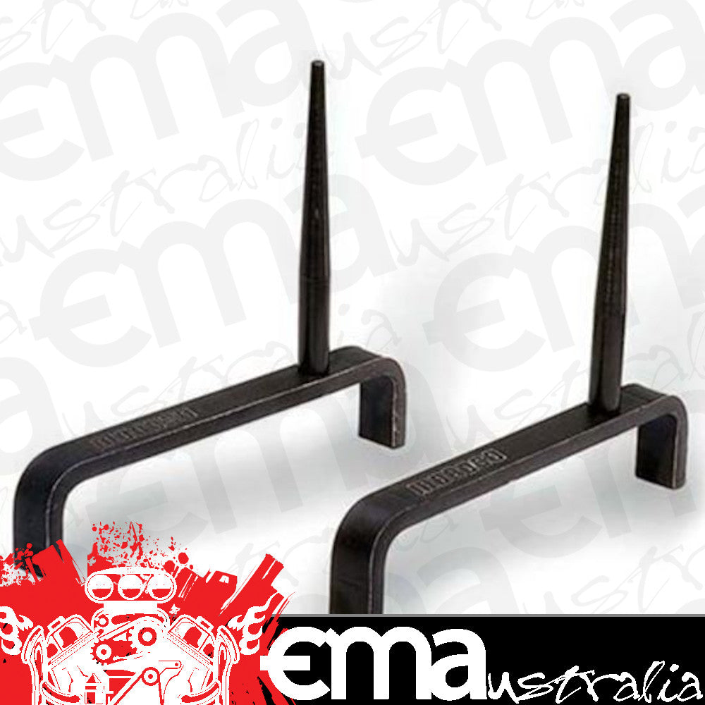 Moroso MO62080 Cylinder Head Work Stand Steel Black Two Supports for One Head Set