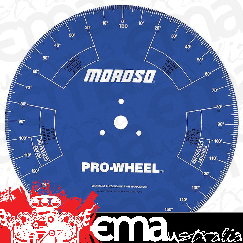 Moroso MO62191 18" "Pro-Wheel" Degree Wheel Blue