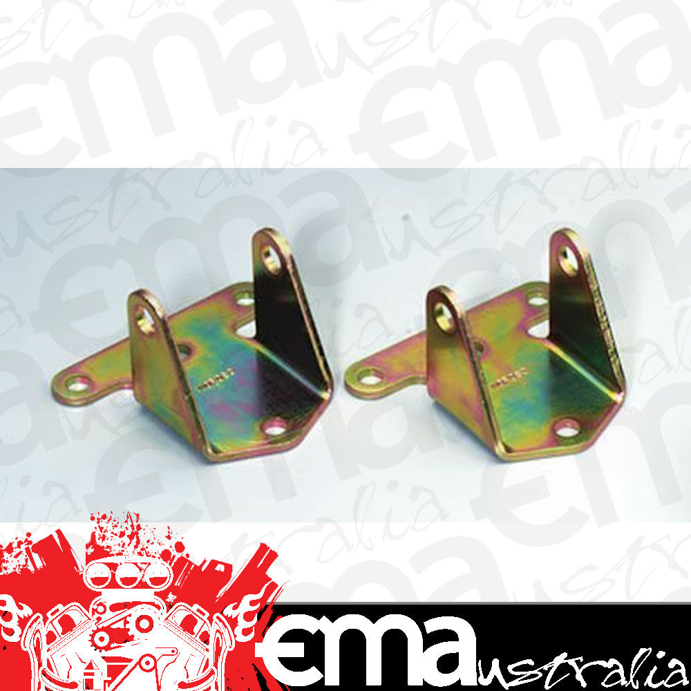 Moroso | MO62510 | Solid Motor Mounts Zinc Coated Chev SB Passenger Cars