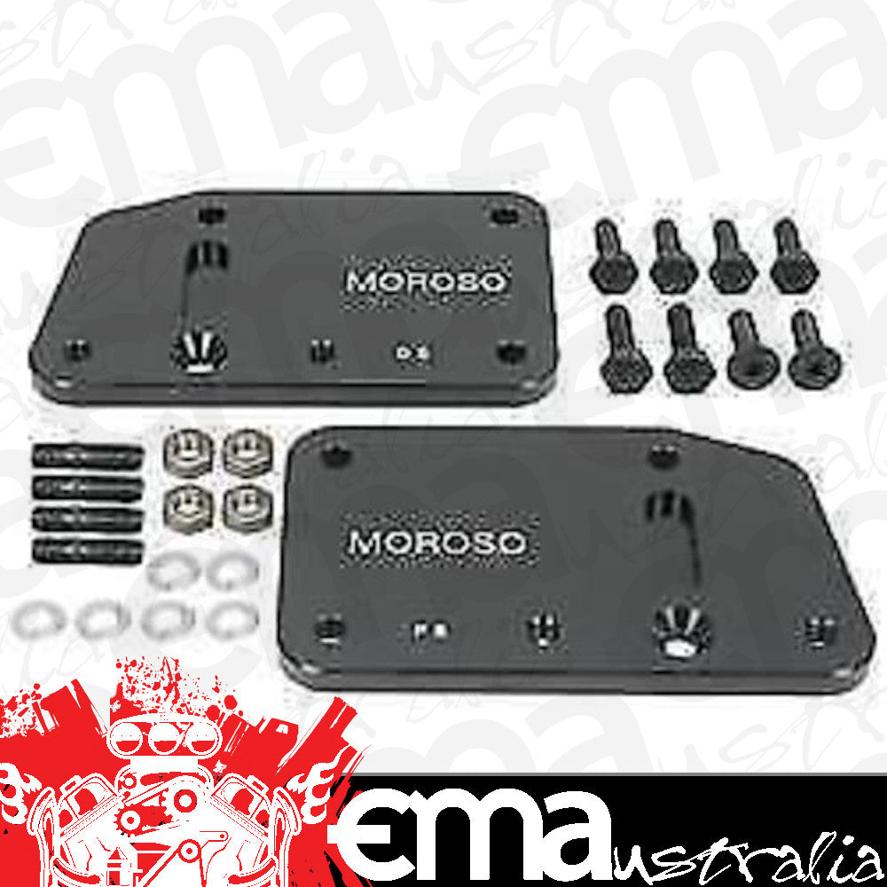 Chev & GM 3 Bolt Engine mounts to GM/Holden LS series V8 (See notes) Motor Mount Adaptor Plate SB/BB LS1 Moroso MO62555