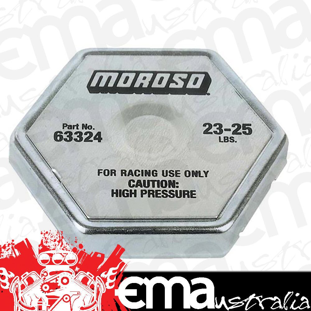 Moroso MO63324 Racing Radiator Cap (23-25 Lbs)
