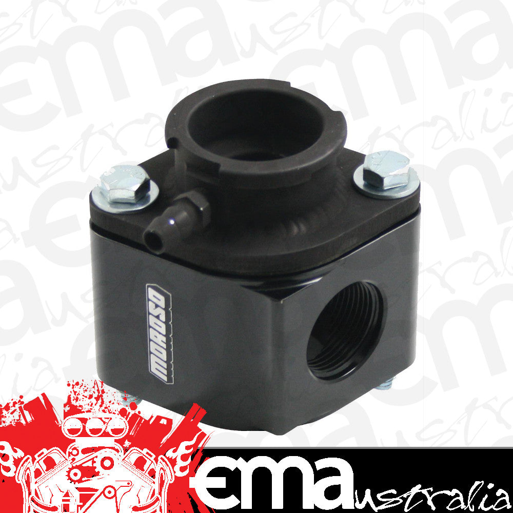 Moroso MO63424 Manifold Filler Neck Housing 90ƒ????¶ô¶ÝÇ??Ç?Çî Chev V8 Black