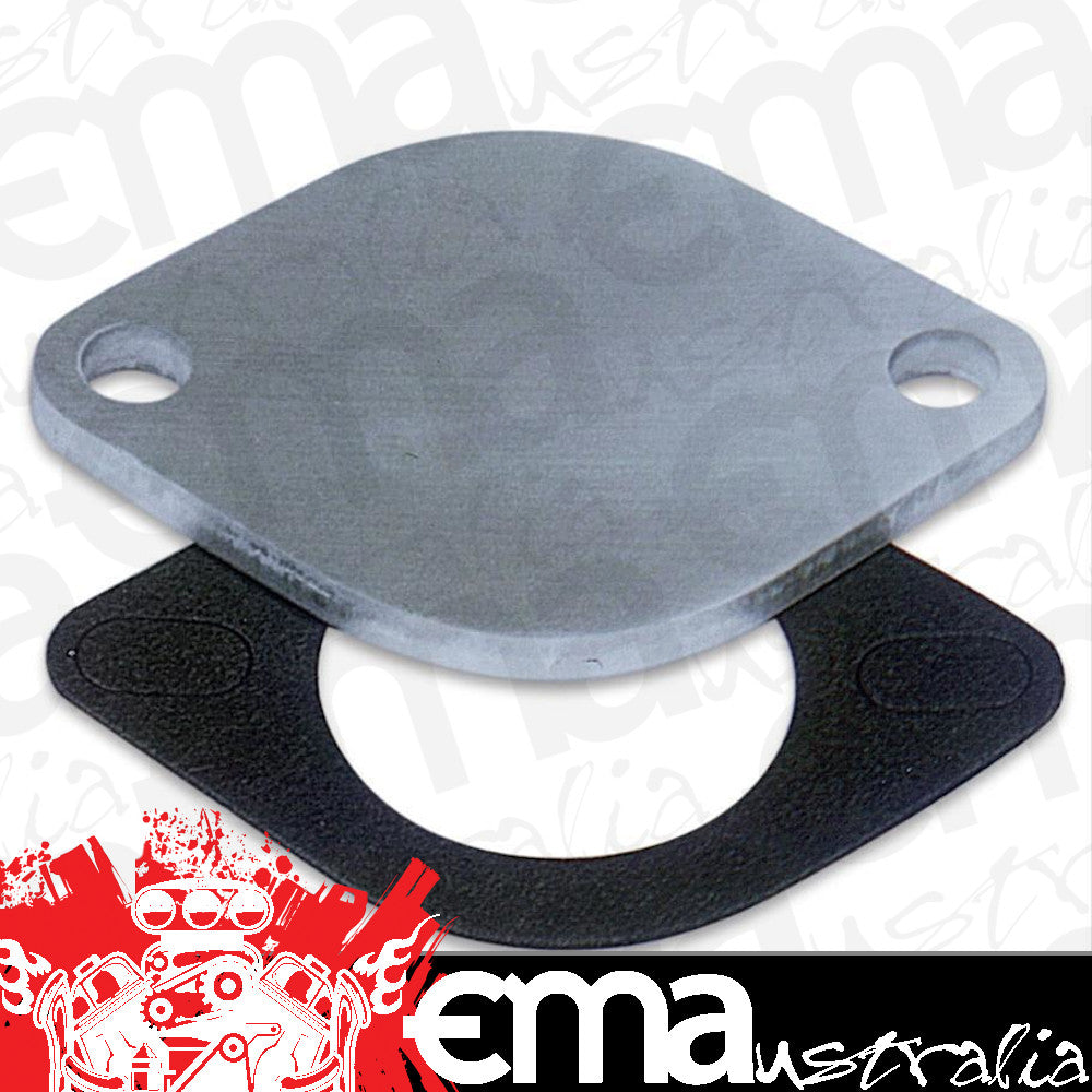 Moroso | MO63471 | Chev Big/Small Block V8 Alloy Thermostat Housing Block-Off Plate