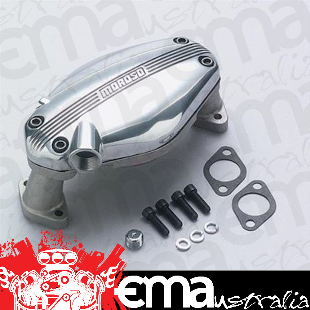 Moroso MO63546 Water Pump Electric 19 Gpm Aluminium Polished Plate Natural Body Chevrolet Big Block (each)