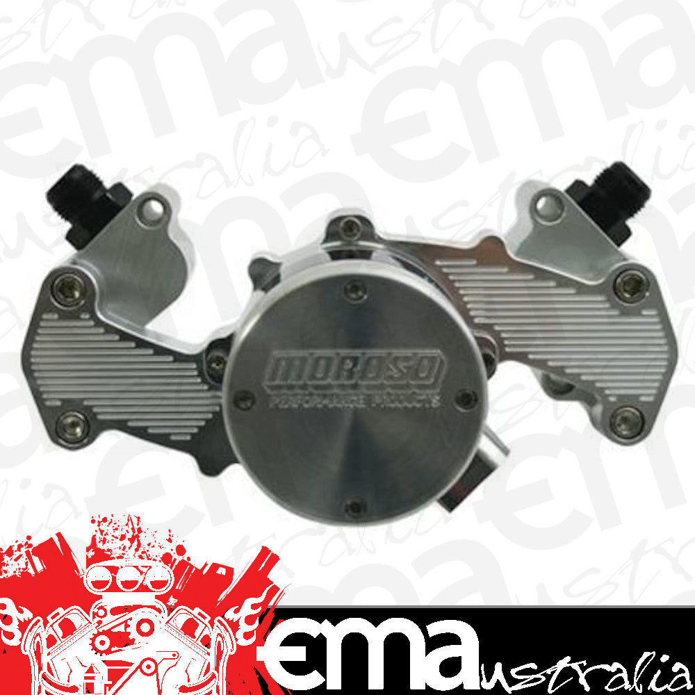 Moroso MO63566 Water Pump Electric 55 Gpm Billet Aluminium Clear Anodized Chevrolet Gmc Pontiac (each)