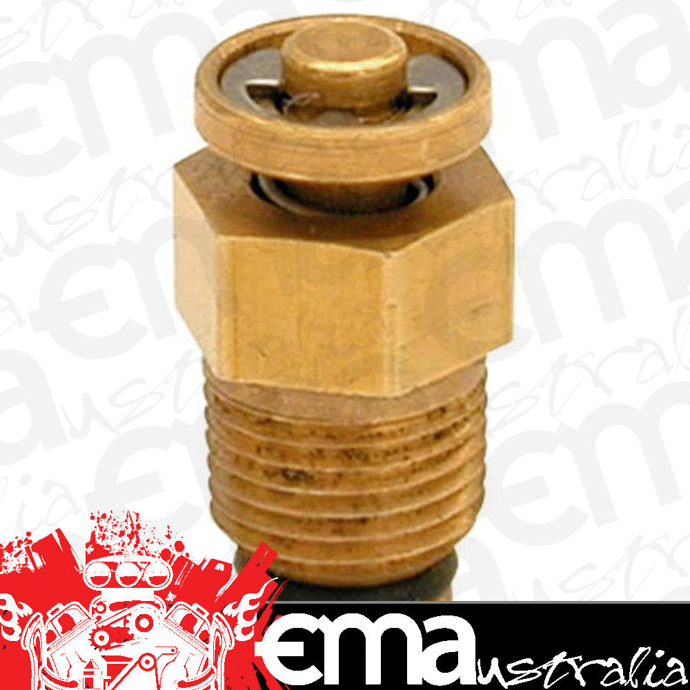 Moroso MO63765 1/8" Npt Brass Cooling System Air Bleed Valve Mor63765