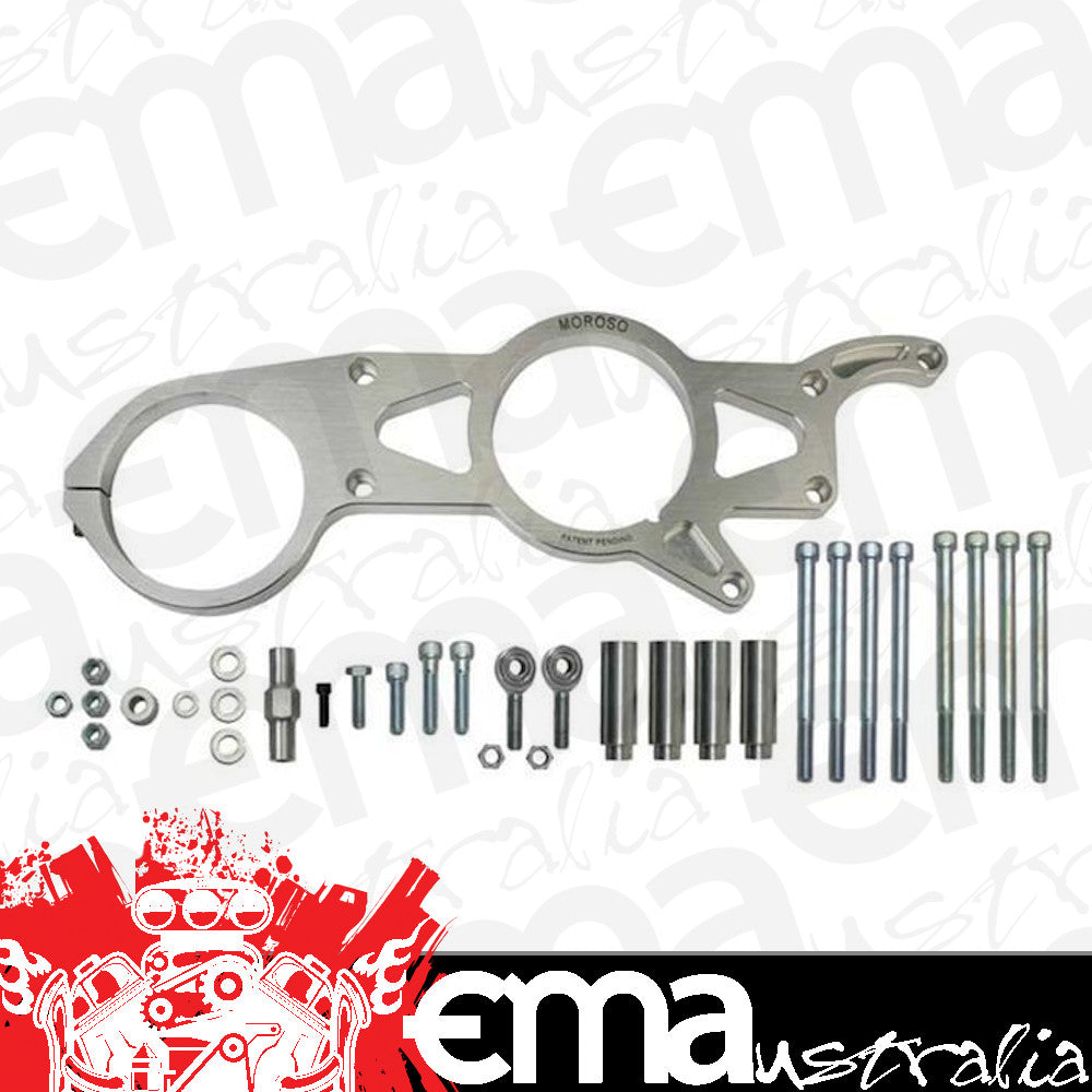 Moroso MO63837 Chev BB Alternator & Vacuum Pump Mounting Kit for Elec Water Pump