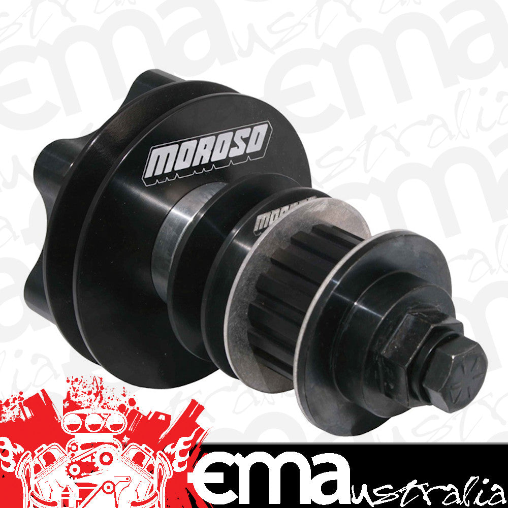 Moroso MO63849 Vacuum Pump & Dry Sump Pump Drive Kit (Suit BB Chev Long Pump with 4.655" Length)