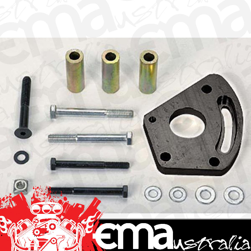 Chev Small Block Gen I 262-400 C.I.D Power Steering Pump Mounting Bracket Suit SB w/Late GM Pump Moroso MO63897
