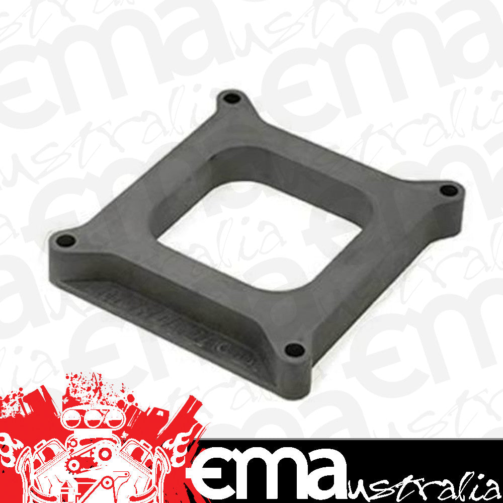 Moroso MO64940 Carburettor Spacer Plastic 1 In. Thick Open Square Bore (each)