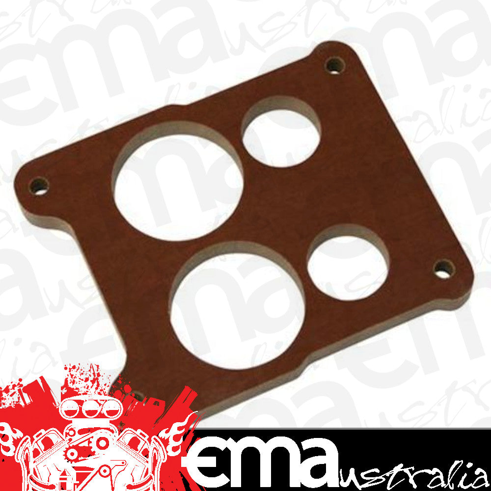 Moroso MO64941 Carburettor Spacer Phenolic .500 In. Thick 4-Hole Spread Bore (each)