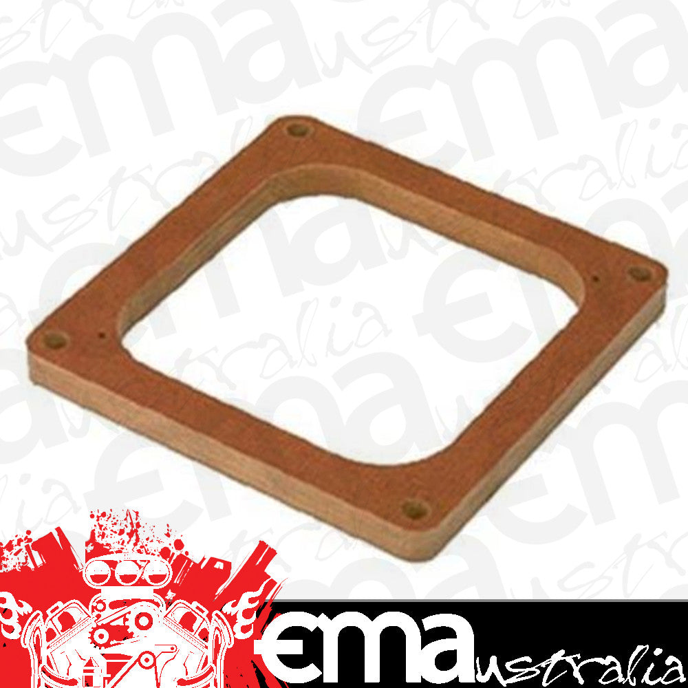 Moroso MO64947 Carburettor Spacer Phenolic .500 In. Thick Open Dominator Bore (each)