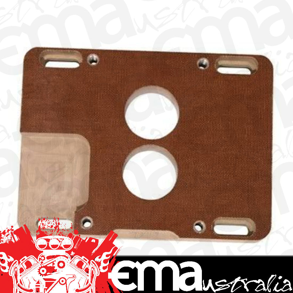 Moroso MO64952 Carb Adapter Phenolic 2BBl To 4BBl Holley Phenolic Adapter To Mount A Holley 4412 500Cfm 2BBl Carburettor To A Standard 4BBl Intake Man