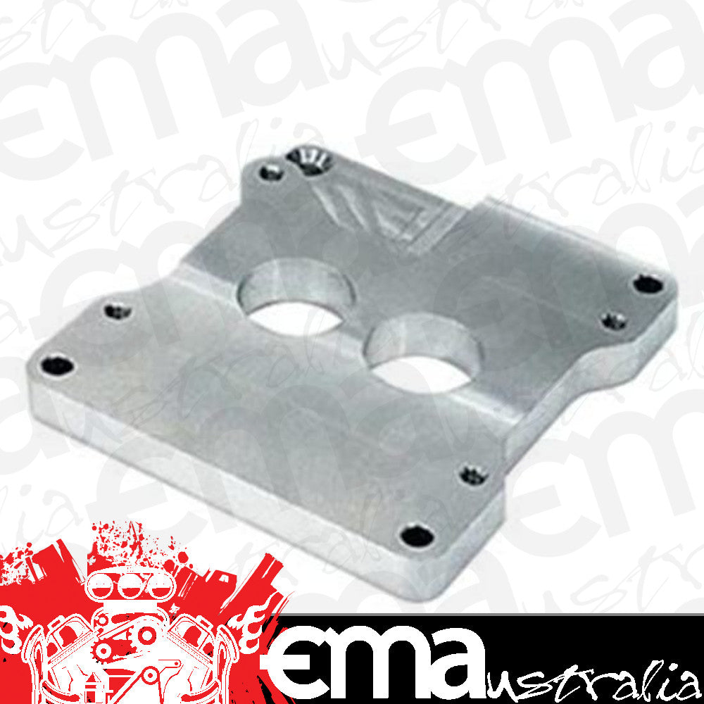 Moroso MO64966 Carburettor Adapter Aluminiumnatural2-Barrel Carburettor To 4-Barrel Manifold1.69 In. Bore.750 In. Thickkit