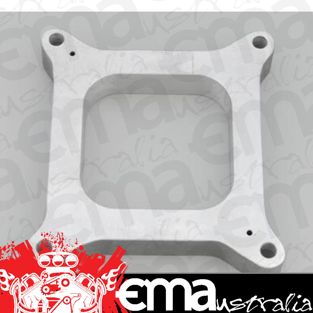 Moroso MO64980 Carburettor Spacer; 4150/4160 Carburettor; Open Plenum; H-1 In.; Cast Aluminium;