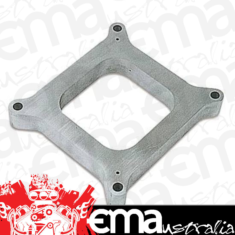Moroso MO64981 Carburettor Spacer; 4150/4160 Carburettor; Open Plenum; H-1 In.; Billet Aluminium;
