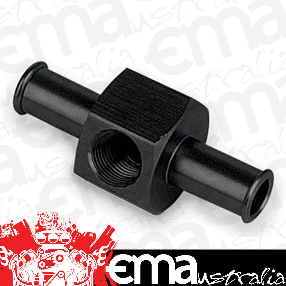 Moroso MO65360 Fuel Pressure Gauge Fitting 3/8" Line with Hose Fitting