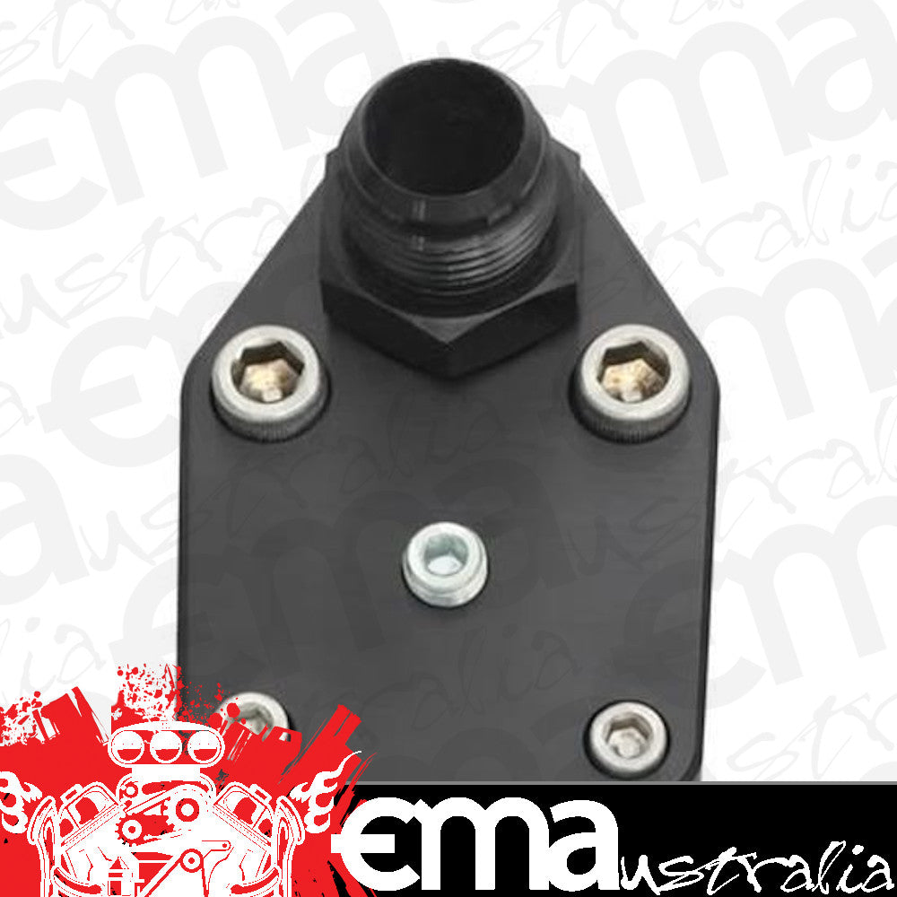 Moroso MO65397 Fuel Pump Block-Off Plate Suit Chevy SB 262-400 Has 1/8" Npt Port
