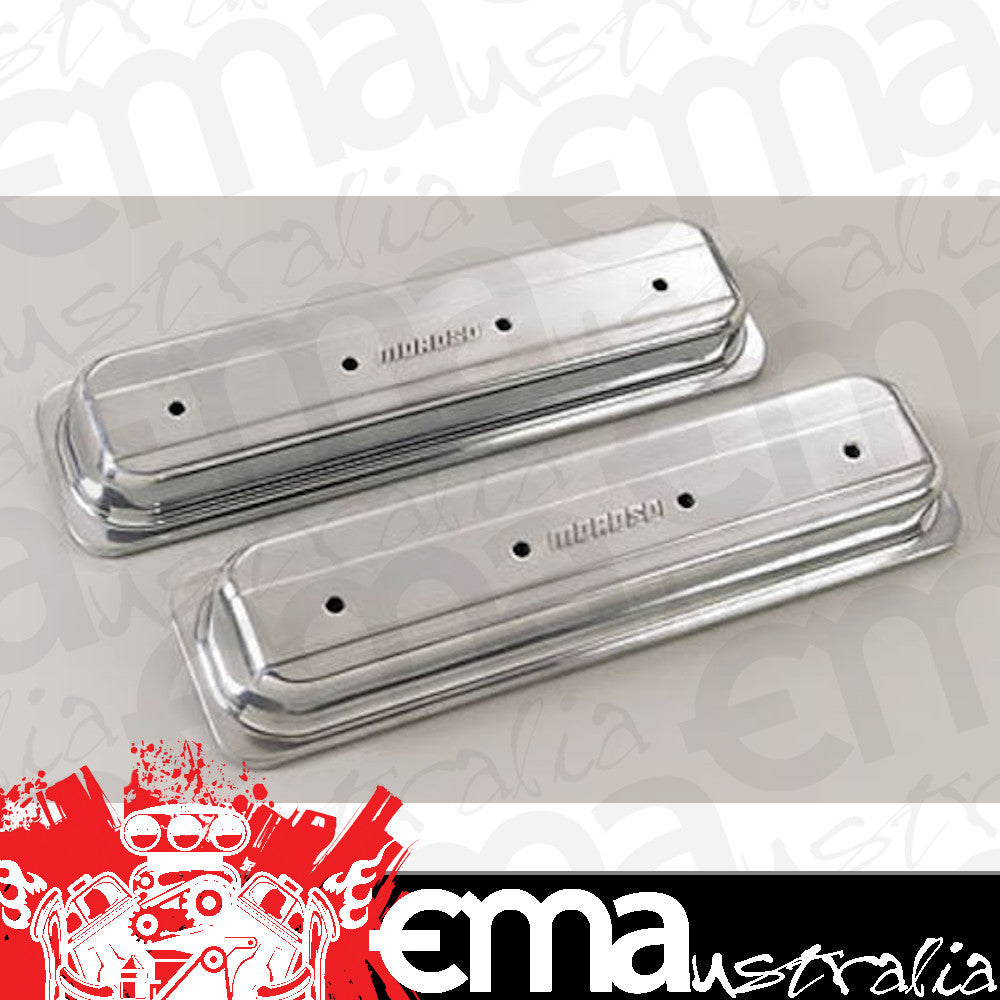 Moroso | MO68030 | Standard Height Alloy Centre Bolt Valve Covers Suit Chev SB