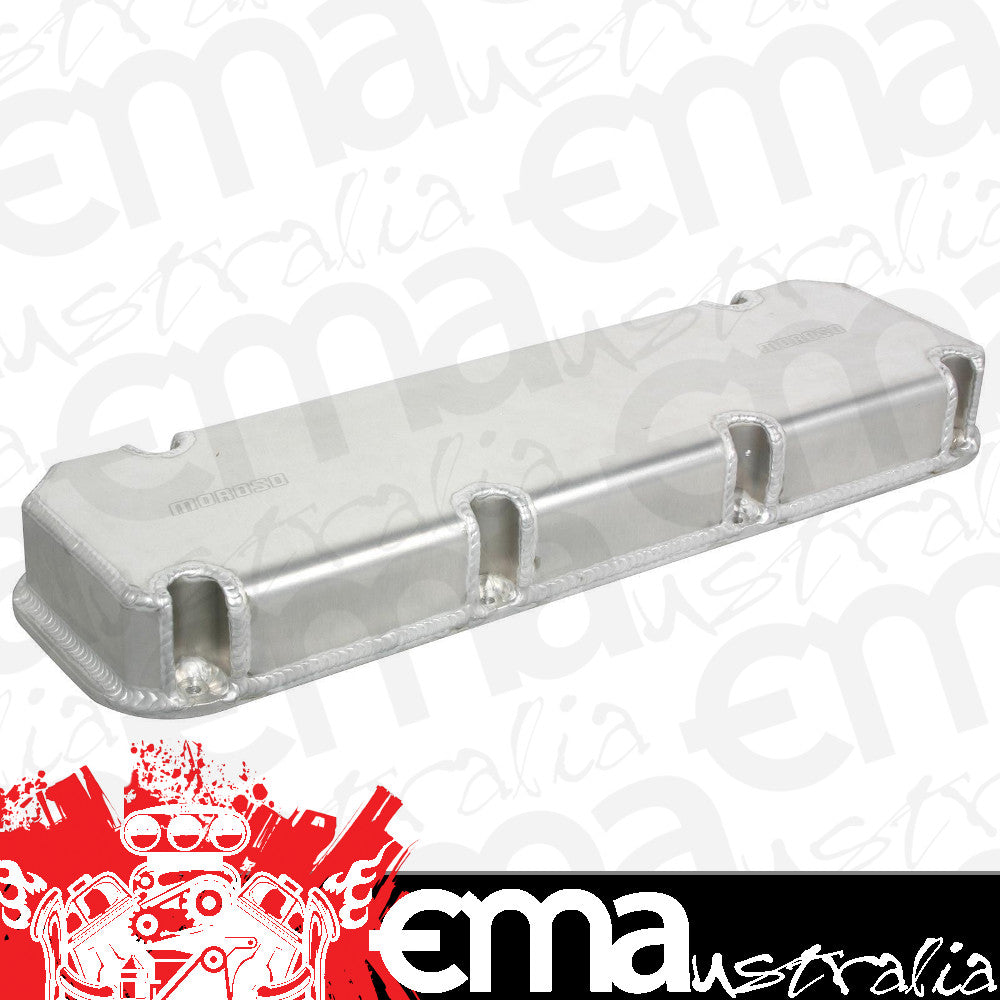 Moroso MO68348 2.5" Tall Fabricated Alloy Valve Covers Suit Ford BB 429-460
