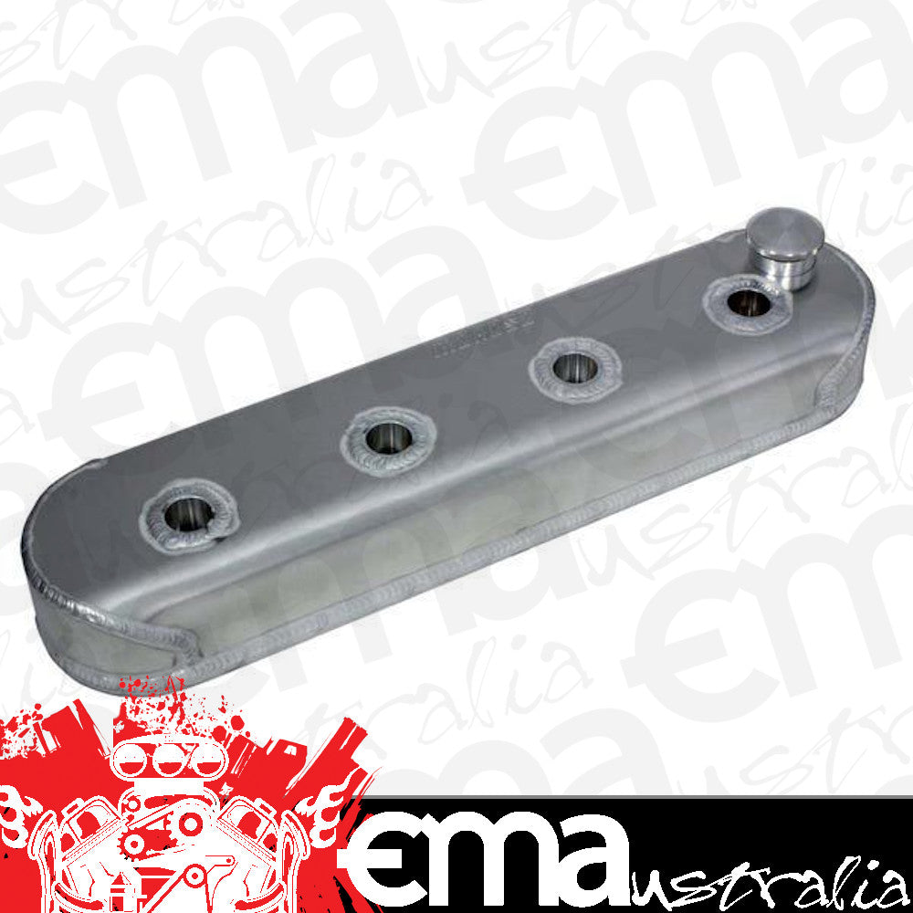 Moroso MO68354 GM LS Series Tall Fabricated Alloy Valve Covers Billet RaiLS