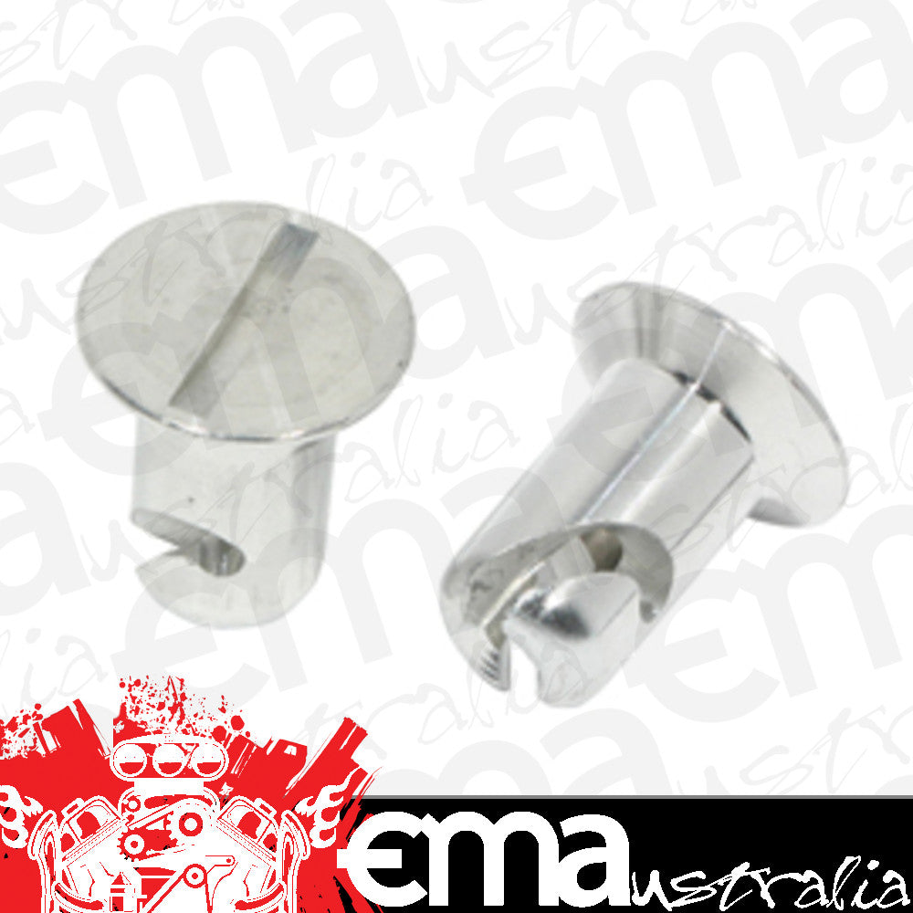 Moroso MO71311 Dzus Fasteners (Aluminium Flush Head Fastener, 7/16" X .550")