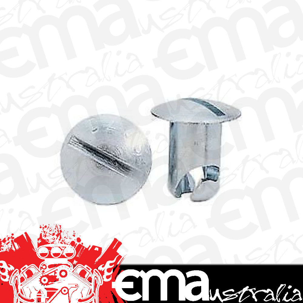 Moroso MO71361 Aluminium Oval Head Quick Fasteners 7/16 X.550" 10 Pack