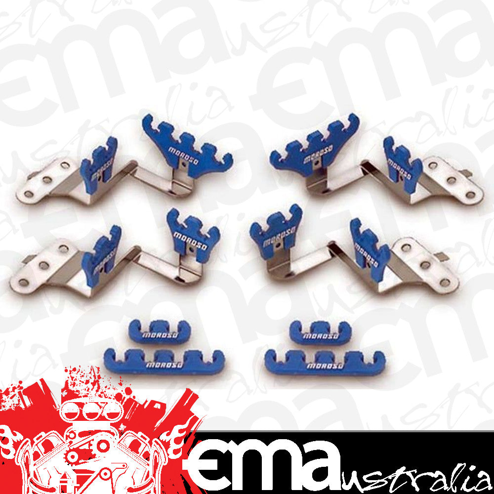 Moroso MO72140 Chev SB Ignition Lead Loom Kit Blue Suit 7 - 9Mm Leads
