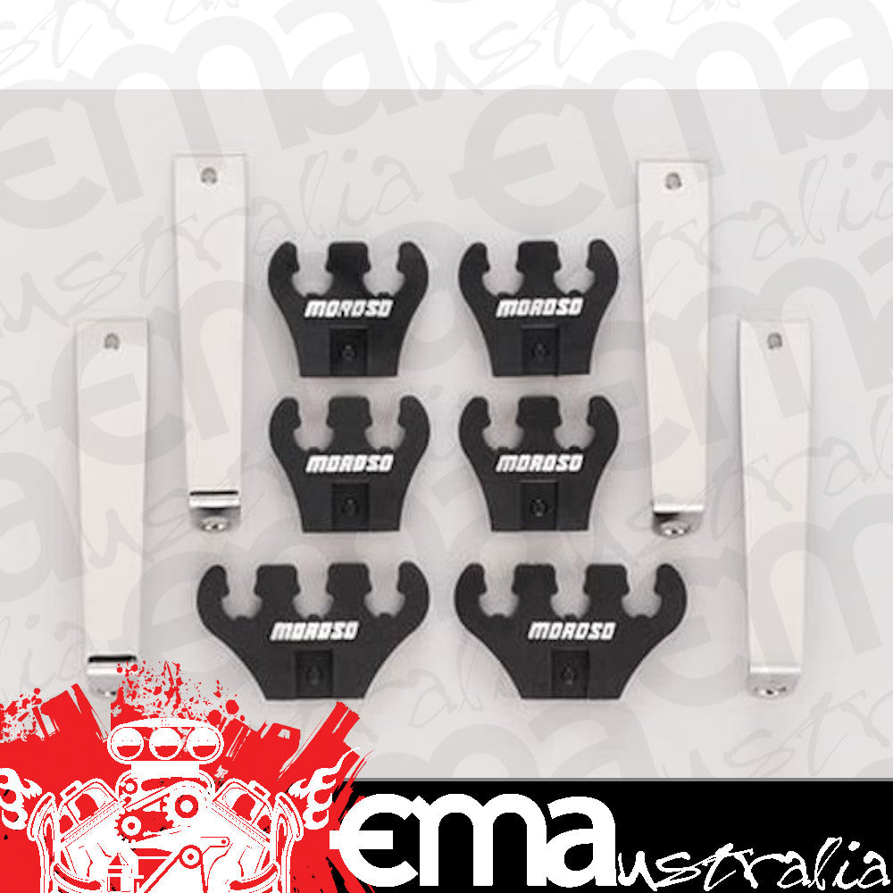 Moroso MO72153 Spark Plug Lead Separators Suit 7 - 9Mm Wires Black