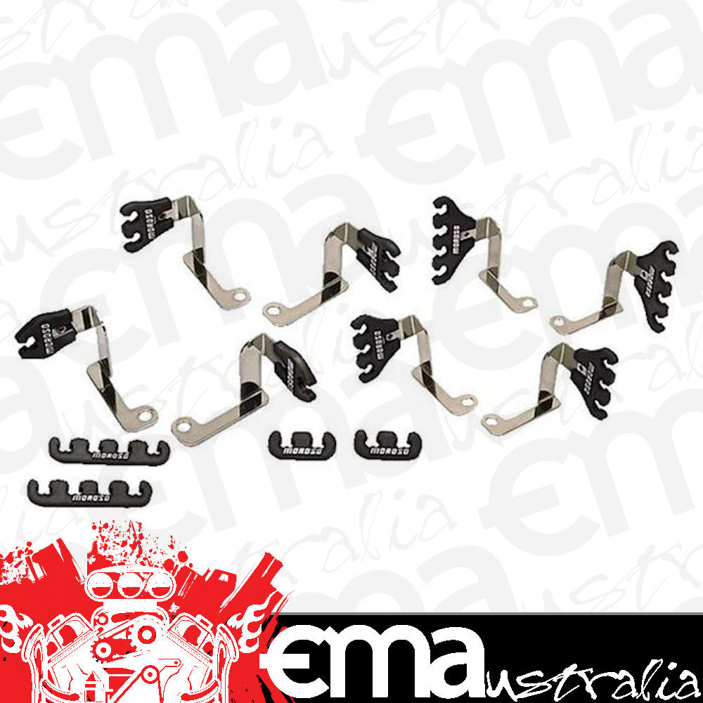 Moroso MO72178 Chev BB Ignition Lead Loom Kit Black Suit 7 - 9Mm Leads