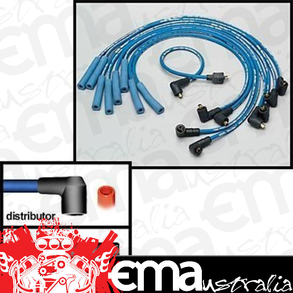Moroso MO72605 Blue Max‹¨«Çú?¶ô¶©; Custom Fit Wire Set; 8Mm; 800 Ohm; Spiral Core;